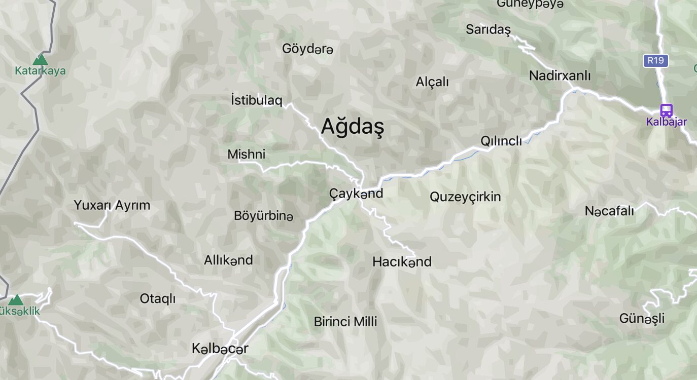 Agdaş. (Navçeya Kalbajar, Komara Azerbaycanê) post thumbnail image